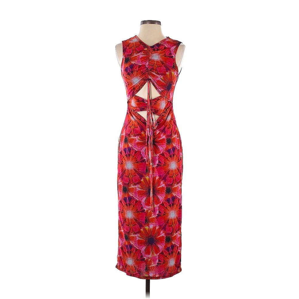 ASOS MIDI CUT OUT FLORAL DRESS - Size SMALL 4-6
Brand new. Never worn